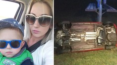 Hrozivá autonehoda bývalej farmárky Jany. V aute bol aj malý synček