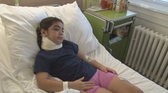 Nelka (7) skončila po brutálnom útoku psov v nemocnici. Na všetko sa vraj ich majiteľ len prizeral