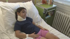 Nelka (7) skončila po brutálnom útoku psov v nemocnici. Na všetko sa vraj ich majiteľ len prizeral