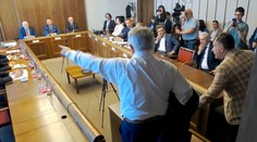 Rozruch na zahraničnom výbore. Radačovský si vyzliekol sako a vyzval poslanca, aby odišiel oknom