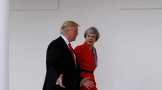 Trump a Mayová sa zhodli na "stopercentnej" podpore NATO