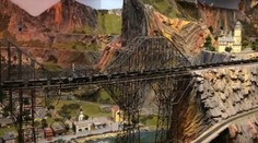 Najväčší model železníc stavali 16 rokov a má 14 kilometrov!
