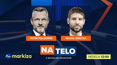 Hosťami relácie Na telo budú Peter Pellegrini (Hlas-SD) a Michal Šimečka (PS)