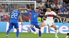 FOTO: Slovensko po sympatickom výkone podľahlo veľkému favoritovi o gól. Trápiaceho sa Ronalda zastúpil Fernandés