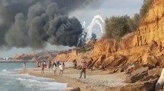 VIDEO: Masívne explózie na ruskej základni na Kryme