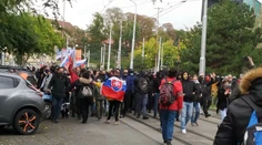Políci začala trestné stíhanie za útok na verejného činiteľa počas protestu