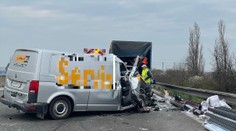 Hromadná nehoda na D1. Dopravu skomplikovala typická chyba na ceste