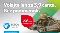 Volajte len za 3,9 centa bez podmienok