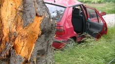 Zbytočná smrť pri Jelke: Muž narazil do stromu