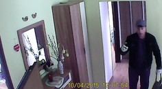 Zlodej v byte v Galante. Keď niečo uvidel, zostal ako obarený