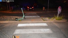 Jazda dvoch opitých žien na e-kolobežke sa skončila nehodou. Vodičke zistili v dychu dve promile alkoholu