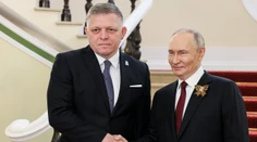 Robert Fico sa v Číne stretne s Vladimirom Putinom, oznámil Kremeľ