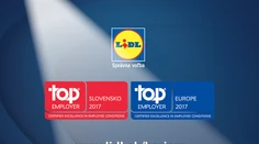 Lidl získal ocenenie “Top Employer Slovensko 2017”