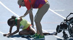 Dirová dobehla do cieľa s jednou tretrou, môže za to pád kolegyne