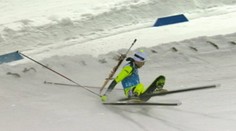 Kazár pri páde zlomil pažbu, Slovensko v štafete na šiestom mieste