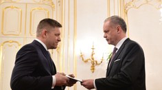 Kiska vymenoval predsedu Smeru-SD Roberta Fica do čela novej vlády
