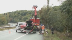 Nebezpečný aquaplaning: Šmyk pri predbiehaní na diaľnici mohol spôsobiť tragédiu