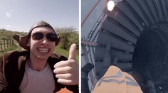 Známy čierny pasažier opäť v akcii. Teraz riskoval na petržalskom komíne