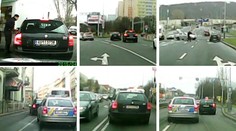 Šialená naháňačka v Prahe na americký štýl. Policajti použili klince