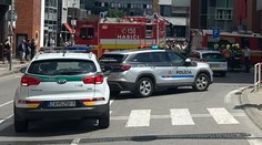 Evakuácia v Žiline. V obchodnom centre vypukol požiar
