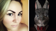 Čarovanie s mejkapom: Z matky sa stal živý veľkonočný zajac