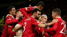 Manchester United vyradil Antonyho gólom Barcelonu , ďalej ide aj Juventus zásluhou hetriku Di Mariu