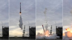 Raketa Momo sa rozpadla po niekoľkých metroch po štarte