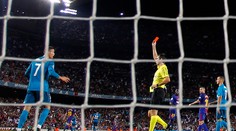 El Clásico: Ronaldo strelil parádny gól a dostal červenú kartu, podľa Zidana bola prísna