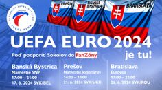 Atmosféru Eura môžeš zažiť aj na Slovensku. Príď podporiť reprezentáciu do fanzón
