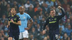 VIDEO: Man City doma iba remizoval s Evertonom, Rooney na méte 200 gólov