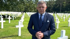 Premiér Robert Fico si v Normandii uctil pamiatku vojakov, ktorí padli počas druhej svetovej vojny