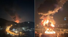 VIDEO: Séria výbuchov a požiar. Ukrajinské drony zasiahli ruskú rafinériu pri čiernomorskom letovisku