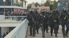 Mimoriadne manévre v Trnave. Polícia má novinku, ktorou ľahšie identifikuje futbalových výtržníkov