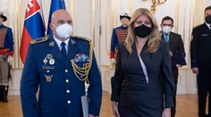 Prezidentka vymenovala troch nových generálov, prvú hviezdu si prevzal aj prvý slovenský kozmonaut