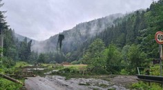 Nočné búrky spôsobili na strednom Slovensku energetickú kalamitu