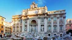 Fontana di Trevi v Ríme je pre verejnosť neprístupná