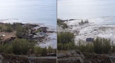Obrovský zosuv pôdy v Nórsku: V mori skončila časť mesta, z ôsmich domov zostali len trosky