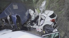 VIDEO: Tragická nehoda pod Strečnom má už jednu obeť, vážne sa zranilo aj bábätko