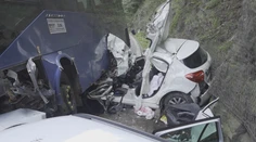 VIDEO: Tragická nehoda pod Strečnom má už jednu obeť, vážne sa zranilo aj bábätko