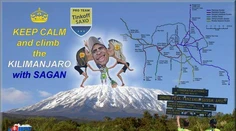 Peter Sagan to dal! Vystúpil na najvyššiu horu v Afrike
