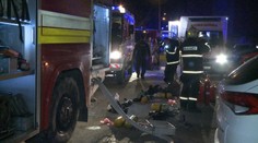 Požiar bytovky v Košiciach má prvú obeť: Pani, ktorá skolabovala, boj o život prehrala