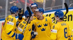 Švédi zasypali talianskeho brankára 58 strelami, v tretej tretine padal jeden gól za druhým