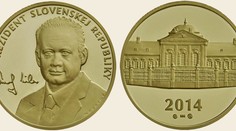 Prezident Kiska už aj na zlatej pamätnej minci: Ako sa vám páči?