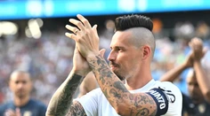 FOTO: Marek Hamšík sa definitívne rozlúčil s kariérou. Na exhibičnej akcii si zahral po boku synov aj kamarátov