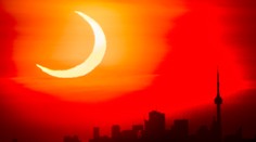 FOTO: Pozrite si najlepšie fotografie zatmenia Slnka zo svetových metropol