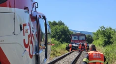 Tragická zrážka auta s vlakom. Vodička (†43) nehodu neprežila