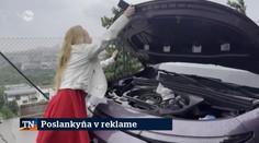 Poslankyňa v reklame