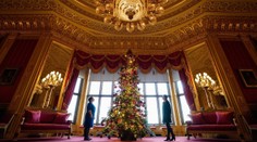 Ako z rozprávky. Kráľovský hrad Windsor sa odel do vianočného šatu