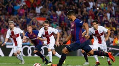 Barcelona rozstrieľala nováčika, dvojgóloví Messi a Suarez