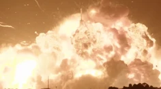 VIDEO: Tento pokus Blue Originu nevyšiel. Raketa explodovala priamo na štartovacej rampe